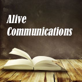 Alive Communications - USA Literary Agencies