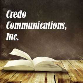 Credo Communications Inc - USA Literary Agencies