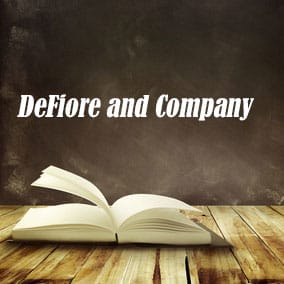 DeFiore and Company - USA Literary Agencies