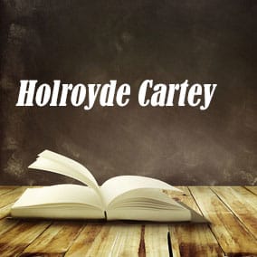 Holroyde Cartey - USA Literary Agencies