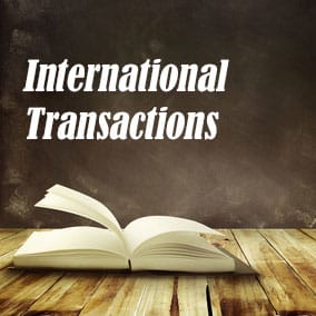International Transactions - USA Literary Agencies