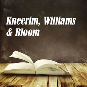 Kneerim Williams and Bloom - USA Literary Agencies