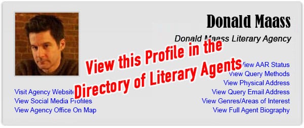 Donald Maass Literary Agency - View this Profile